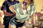 gta v poster female cops and robbers