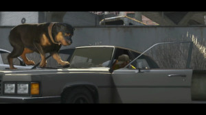 Trailer 2 - Scene 28: Dog Chasing him down