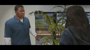 Trailer 2 - Scene 16: Franklin and girlfriend in house