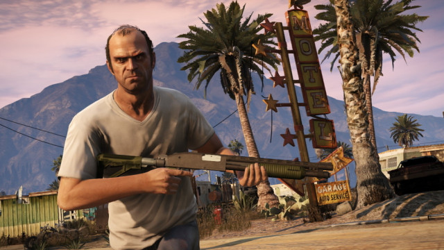 GTA 5 Trevor in Sandy Shores