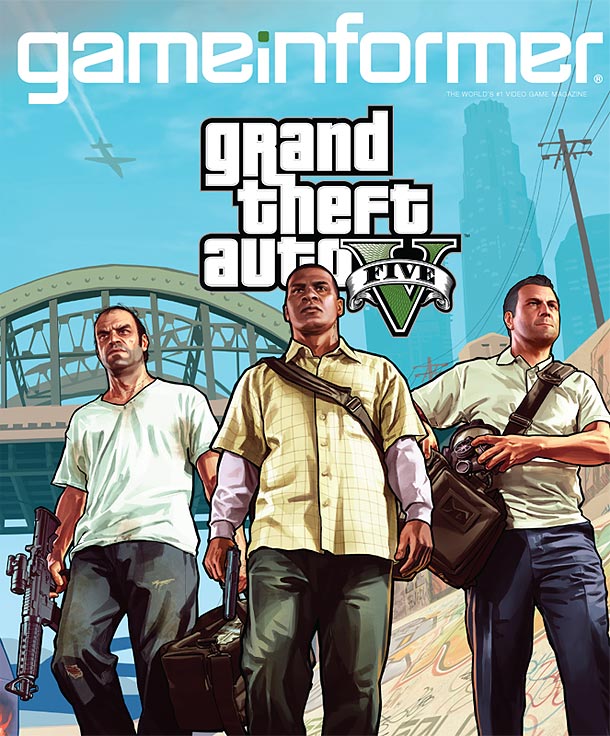 GTA 5 Game Informer December Cover