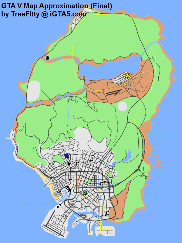 GTA V Mapped! - GTA 5 Pre-Release Discussion (Closed) - GTA 5 Forums 