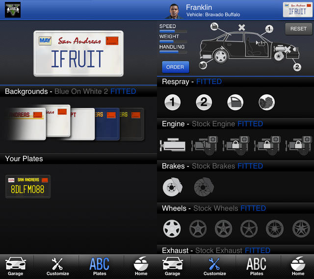 GTA 5 iFruit App