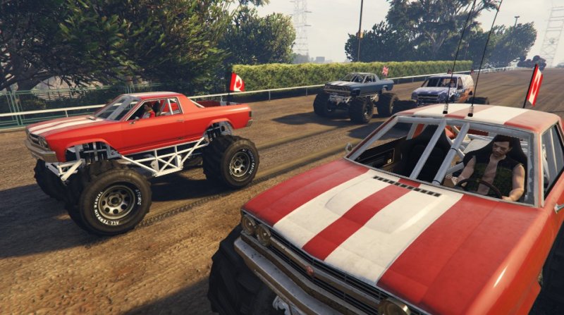 2017-11-14_MonsterTrucks11 racetrack race passing Jizzy AFC.jpg