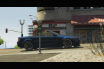gta 5 trailer 1 blue car driving around 1