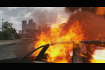gta 5 trailer 1 car on fire and ambulance