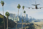 gta online gameplay flying into los santos
