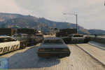 gta online gameplay highway chase 3