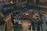 gta online gameplay parachute combat 2