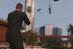 gta online gameplay parachute combat 3