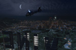 official screenshot flying by vinewood at night