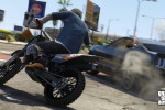 official screenshot motorcycle vs sports car