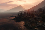official screenshot north of the lake at dusk