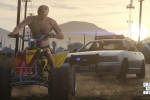 official screenshot trevor on quad in underwear