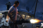 official screenshot trevor with a minigun
