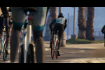 trailer 6 bicycle race along the beach
