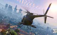 official screenshot buzzard flies over los santos