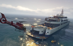 official screenshot dropping in on the yacht