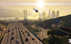 official screenshot evening commute in los santos