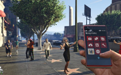 official screenshot first person snapping a shot of pamela