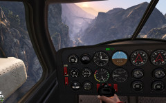 official screenshot first person zooming through raton canyon