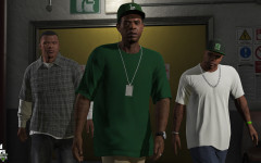 official screenshot franklin lamar and stretch