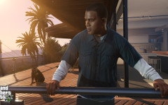 official screenshot franklin on balcony