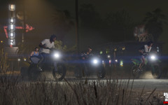 official screenshot late night motorcycle race