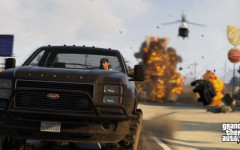 official screenshot making a clean getaway