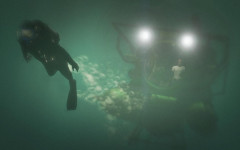 official screenshot michael and trevor explore the water