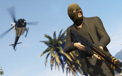 official screenshot michael with rail gun