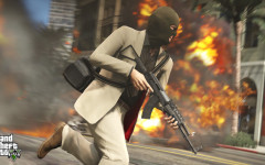 official screenshot running with the money