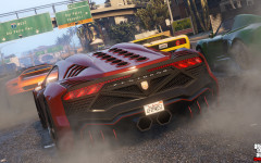 official screenshot super car race on the freeway 