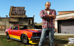 official screenshot trevor and muscle car