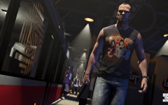 official screenshot trevor takes the train