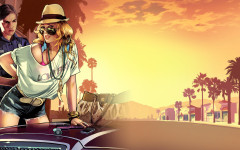 rockstar games twitter background girl and cop