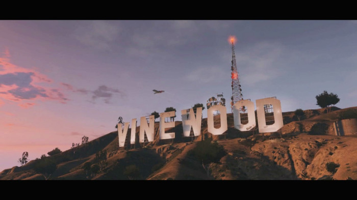 GTA 5 Vinewood Sign