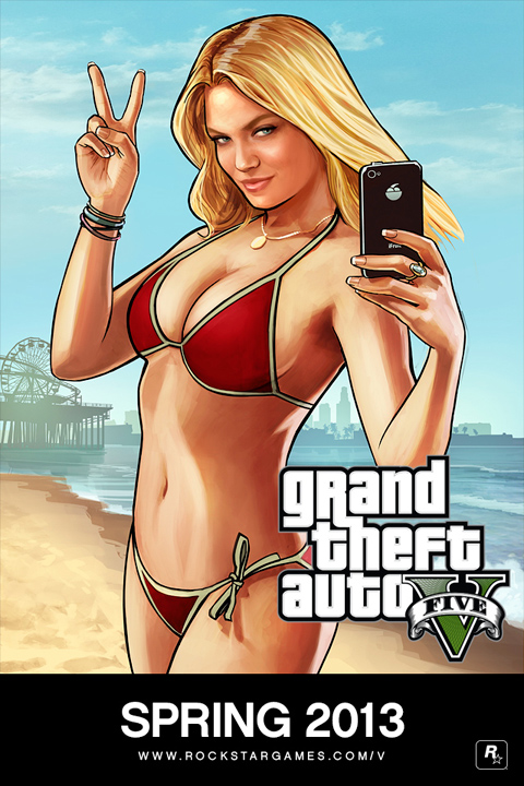 GTA 5 Spring 2013 Bikini Girl