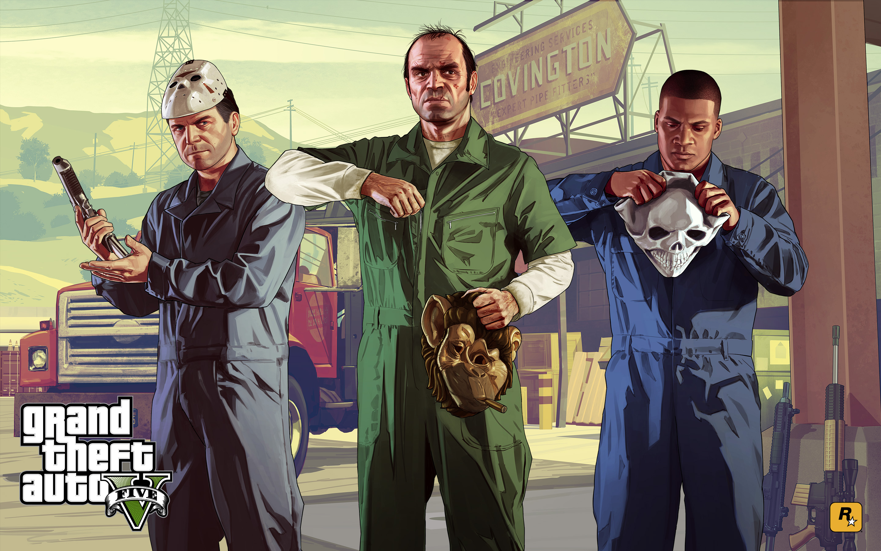 Official GTA 5 Artwork