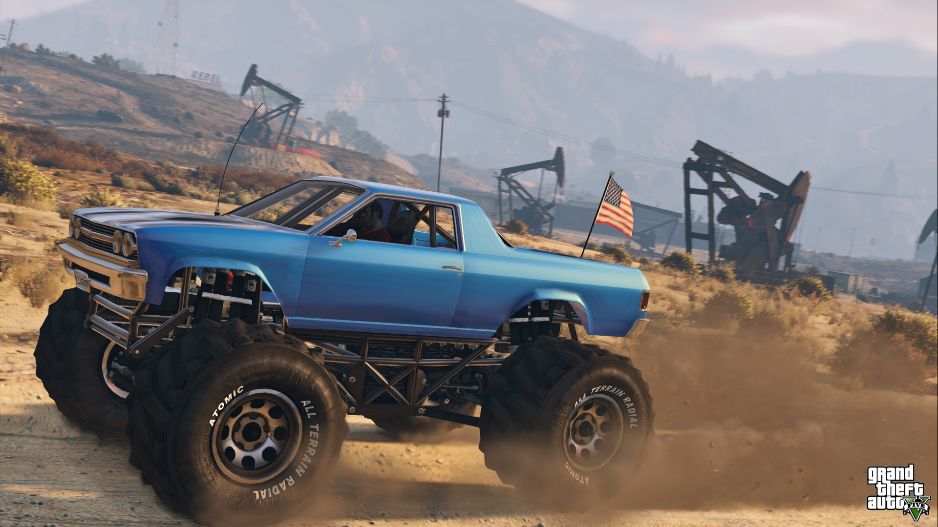 GTA 5 Online: First Person Mod Monster Truck Gameplay Revealed